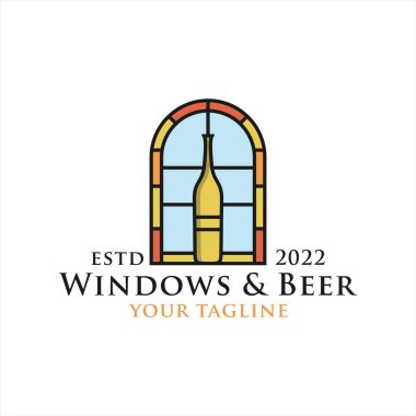 Kutsal Bira ve Pencere Logosu Tasarımı İlham.
