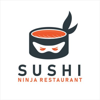 Suşi Ninja logosu Japon restoranı için ilham kaynağı..