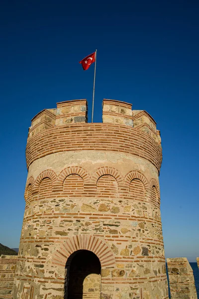 Ancient Mamure Castle Anamur Türkei — Stockfoto