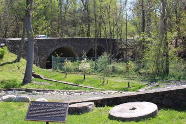 Philadelphia ve Banliyöler Washington kavşağı ve Yeni Umut Bomans Tepesi Kulesi ve çiçek rezervi