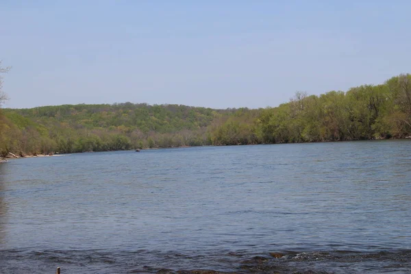 Filadelfia Suburbios Lavandoton Cruce Nueva Esperanza Bomans Colina Torre Reserva — Foto de Stock