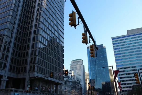 Philadelphia Banliyöler Washington Kavşağı Yeni Umut Bomans Tepesi Kulesi Çiçek — Stok fotoğraf