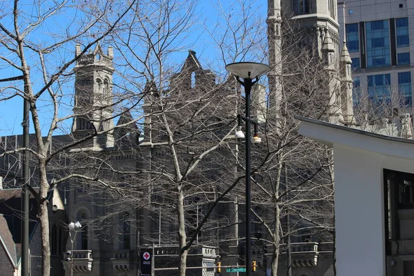 Philadelphia Suburbs City Streets Chinatown City Hall — Stock Photo, Image