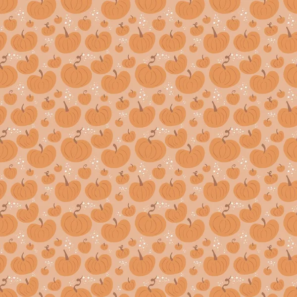 네모난 솔기없는 마법같은 베이지 배경의 귀여운 오렌지색 분위기 — 스톡 사진