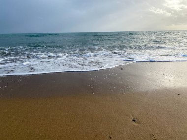 Ege Denizi 'nin kumlu sahilleri