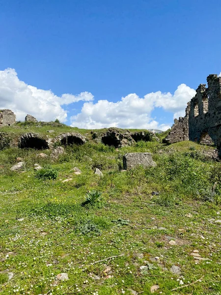Стародавнє Римське Місто Наула Махмутлярі — стокове фото
