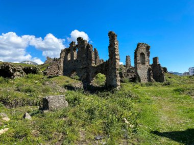 Mahmutlar 'daki antik Roma şehri Naula.