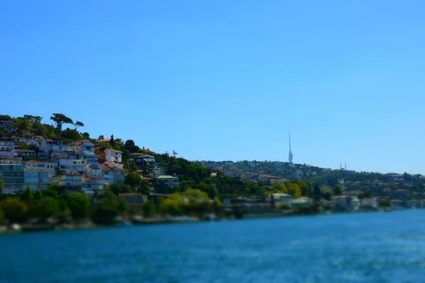 Bósforo Parte Asiática Istambul — Fotografia de Stock