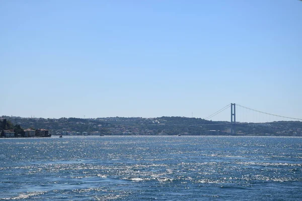 土耳其伊斯坦布尔Bosphorus的水 — 图库照片