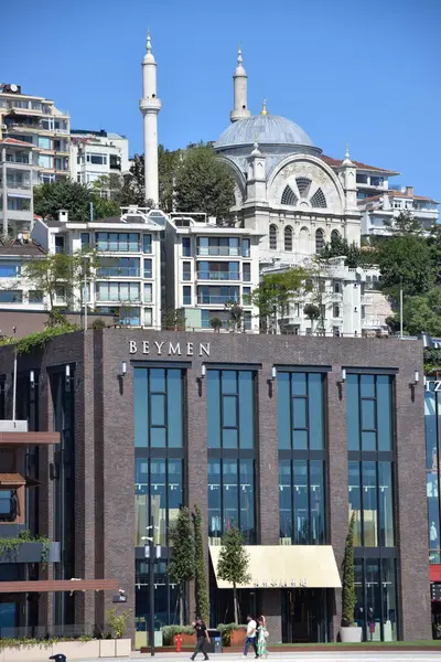 Vista Bósforo Parte Europeia Istanbul — Fotografia de Stock