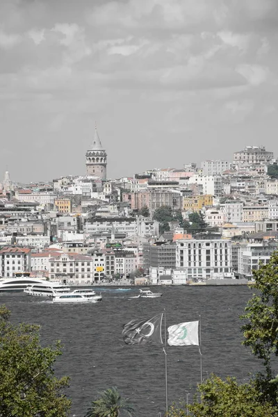 Istambul Vista Cidade Palácio Topkapi — Fotografia de Stock