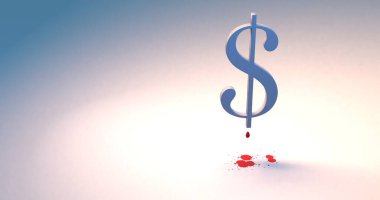 Dolar tabela bloklarından yapılmış piramit, ekonomik belirsizliğin ya da finansal belirsizliğin resmedilmesi. Birincisi, yüksek banka risk alma seviyesiyle ilişkilidir. İkincisi, düşük banka risk alma seviyesi ile ilişkilidir..