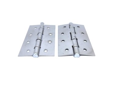 SERANG, INDONEZYA - SEPTEMBER 3 2021: Siyota markasından paslanmaz çelik menteşeler, ahşap gibi ağır yüklere sahip kapı ve pencereleri desteklemek için kullanılır.