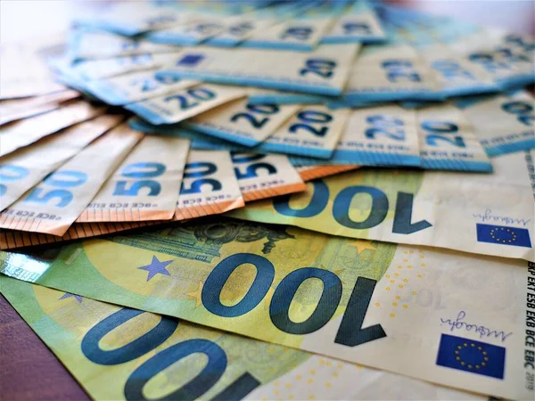 euro banknot Close-Up