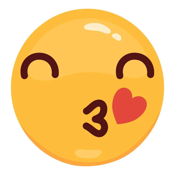 Amor ojos emoticonos vector Amor ojos emoticonos caras. Emoticono divertido amoroso amarillo, humor emoticonos con corazones, dulce personaje emoji de dibujos animados aislado sobre fondo blanco — Archivo Imágenes Vectoriales