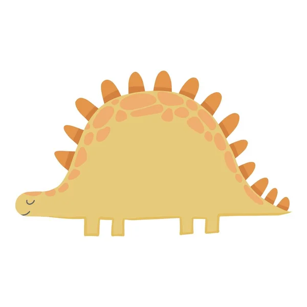 Cute dinosaur. Cartoon dinos, dinosaur colorful isolated character. Tyrannosaurus, triceratop, pterodactyl. Funny prehistoric animal, vector collection for kids — стоковый вектор