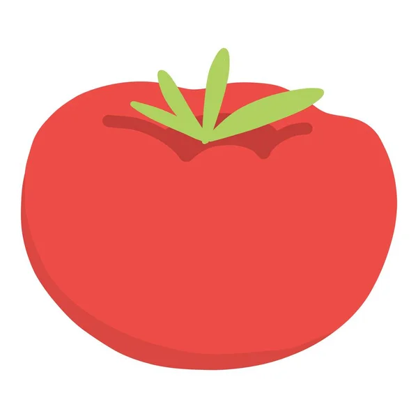 Wiederverwendbares rotes Tomatengemüse in Recycling-Kunststoff, null Abfall und Ökoflasche und -verpackung — Stockvektor