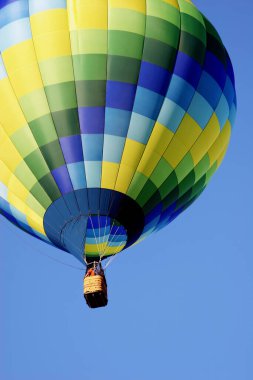 Renkli sıcak hava balon Festivali