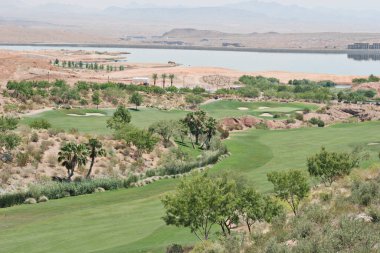 Las Vegas 'ta bir mahalle golf sahası.