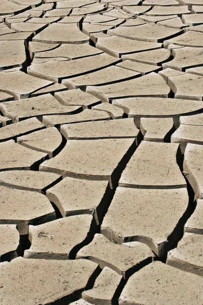 Cracked Dried Earth Drought — Stock Photo, Image