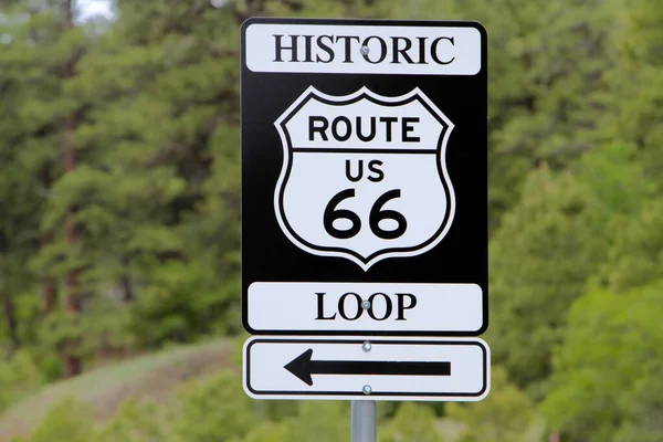 Historic Famous Route Sign Southwest Usa — Stock Photo, Image