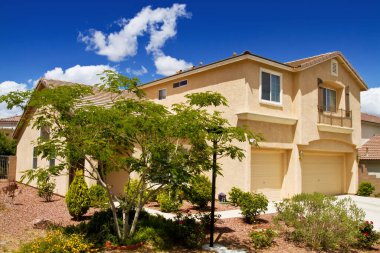 Nevada 'da güneybatı tarzı ev