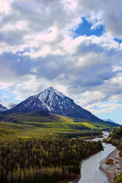 Paisajes Del Área Distribución Alaska —  Fotos de Stock