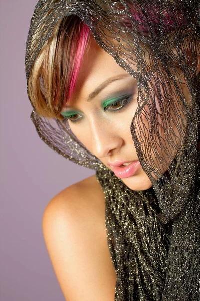 Gorgeous Young Asian Woman Beauty Shot — Stock Photo, Image