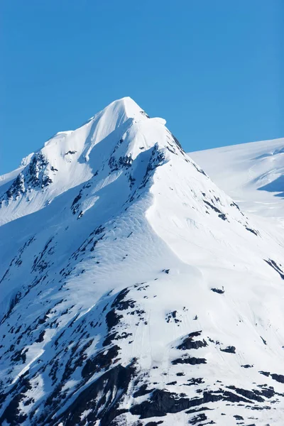 Снежные Вершины Аляски — стоковое фото