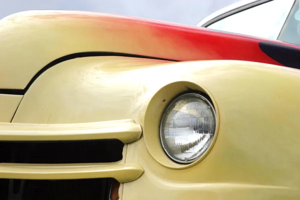 Colorful Retro Car Detail — Stock Photo, Image
