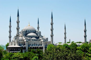 İstanbul 'daki Mavi Cami Türkiye
