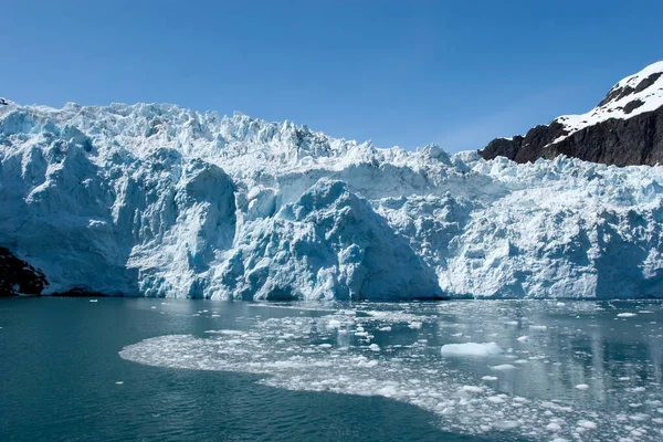 美国阿拉斯加的哈伯德冰川 — 图库照片