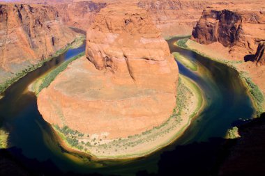 Arizona 'daki ünlü at nalı kıvrımı.