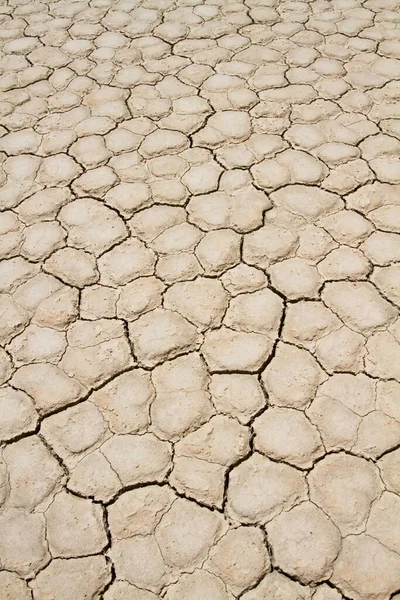 砕いた砂漠の地面のテクスチャ — ストック写真
