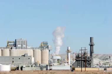 Endüstriyel yapı kirletici hava