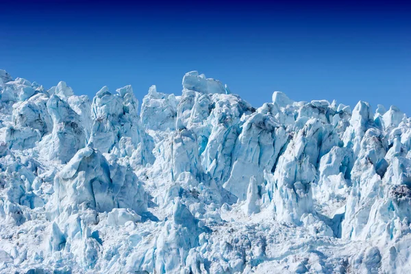 Παγετώνας Χάμπαρντ Στο Σούαρντ Της Αλάσκας — Φωτογραφία Αρχείου