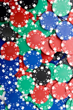 renkli casino chips arka plan