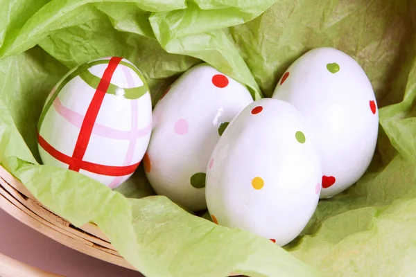 Decorative Easter Eggs Studio Shot — Stock Photo, Image