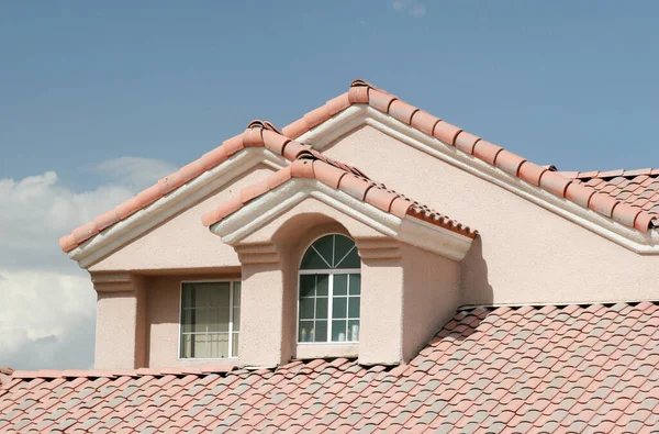 Stucco Southwestern Home Detail — Fotografia de Stock