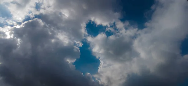 Blurred Blue Sky Clouds Sun Brazil — Stock Photo, Image