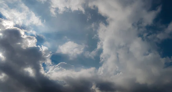 Blauer Himmel Mit Wolken Und Sonne Brasilien — Stockfoto