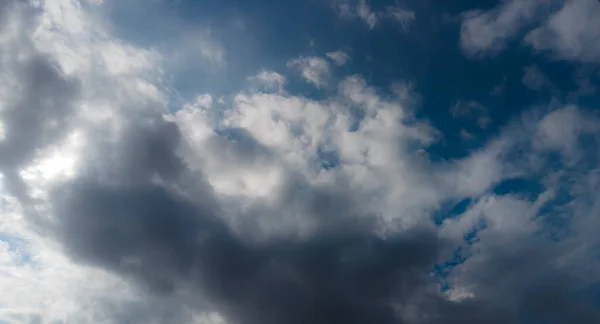 Blauer Himmel Mit Wolken Und Sonne Brasilien — Stockfoto