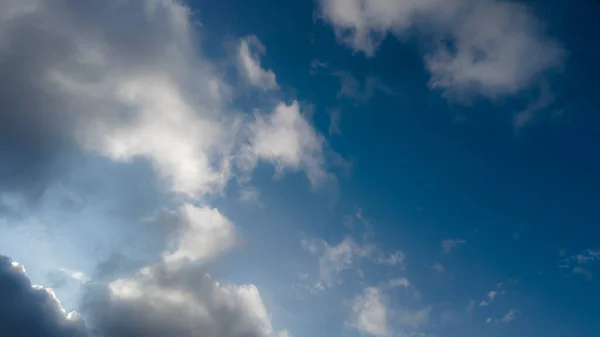 Blauer Himmel Mit Wolken Und Sonne Brasilien — Stockfoto