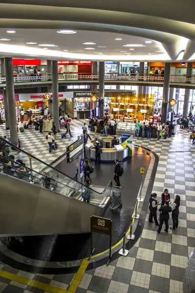 Sao Paulo Brazylia Listopada 2013 Wewnątrz Lotnisku Congonhas Sao Paulo — Zdjęcie stockowe