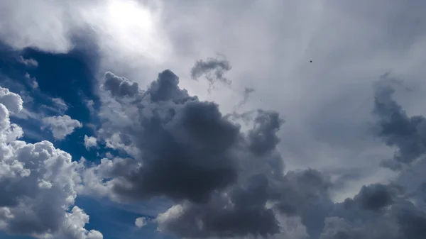 Abstract Background Beautiful White Clouds Blue Sky Brazil — Stock Photo, Image