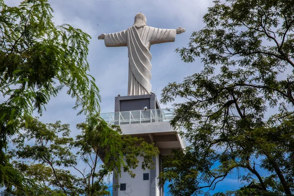 Sertaozinho Sao Paulo Brezilya Mart 2015 Sertaozinho Şehrinde Mesih Bulunduğu — Stok fotoğraf