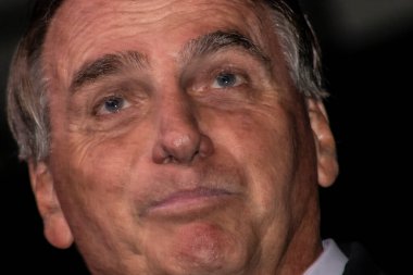 Sao Paulo, Brazil, August 09, 2022. Jair Messias Bolsonaro, Brazilian President in press conference.