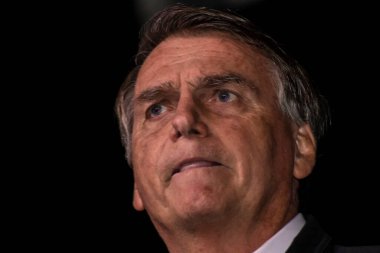 Sao Paulo, Brazil, August 09, 2022. Jair Messias Bolsonaro, Brazilian President in press conference.