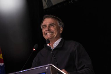 Sao Paulo, Brazil, August 09, 2022. Jair Messias Bolsonaro, Brazilian President in press conference.
