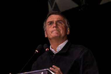 Sao Paulo, Brazil, August 09, 2022. Jair Messias Bolsonaro, Brazilian President in press conference.